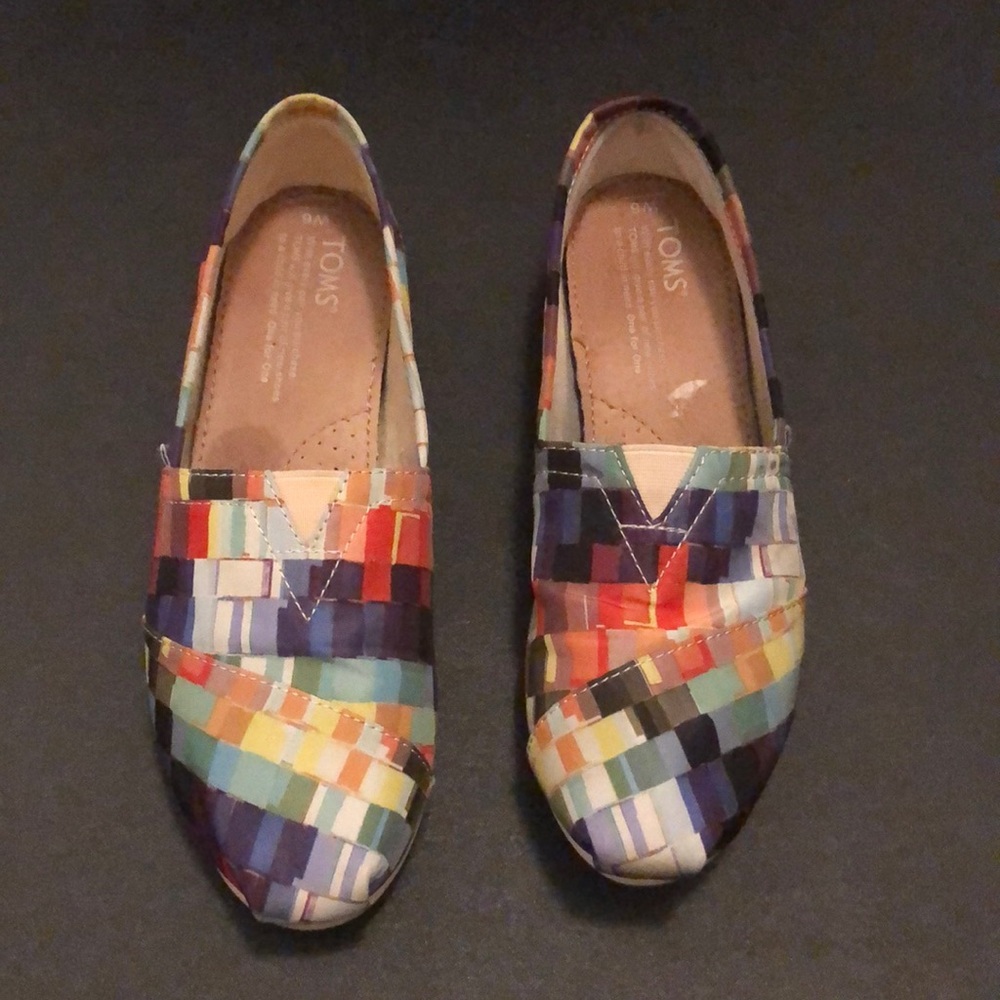 TOMS slip on shoes